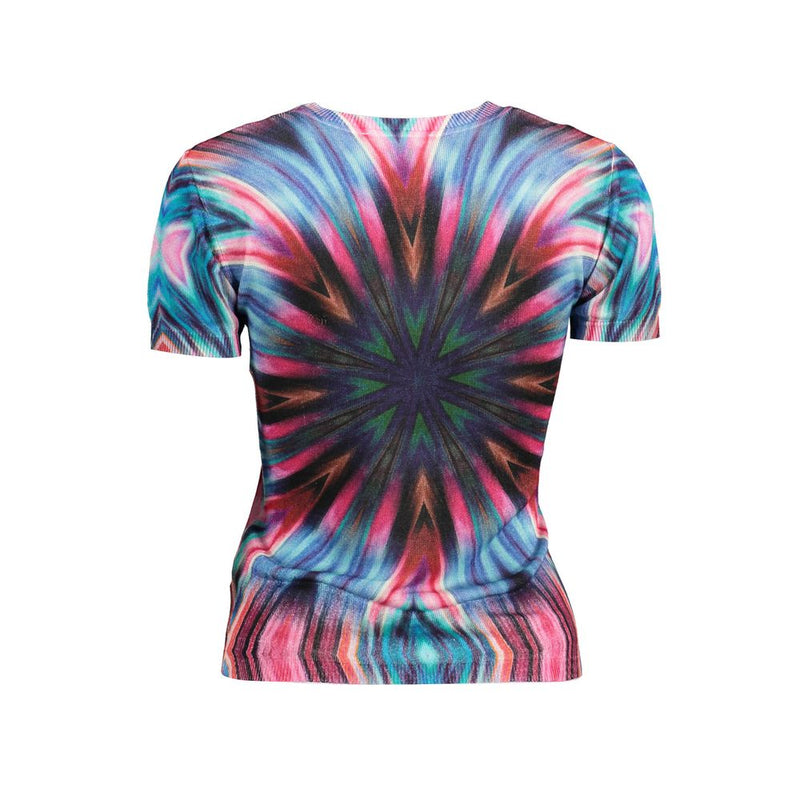Desigual Blue Viscose Women Sweater - Chic Casual Wear