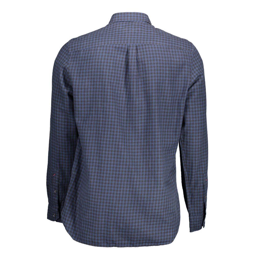 U.S. POLO ASSN. Blue Cotton Men's Shirt - Stylish & Comfortable