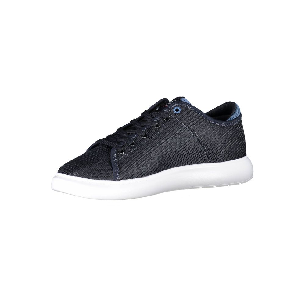 Tommy Hilfiger Sneakers Bleus en Polyester Recyclé pour Hommes