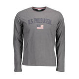 T-shirt homme en coton marron US POLO ASSN.