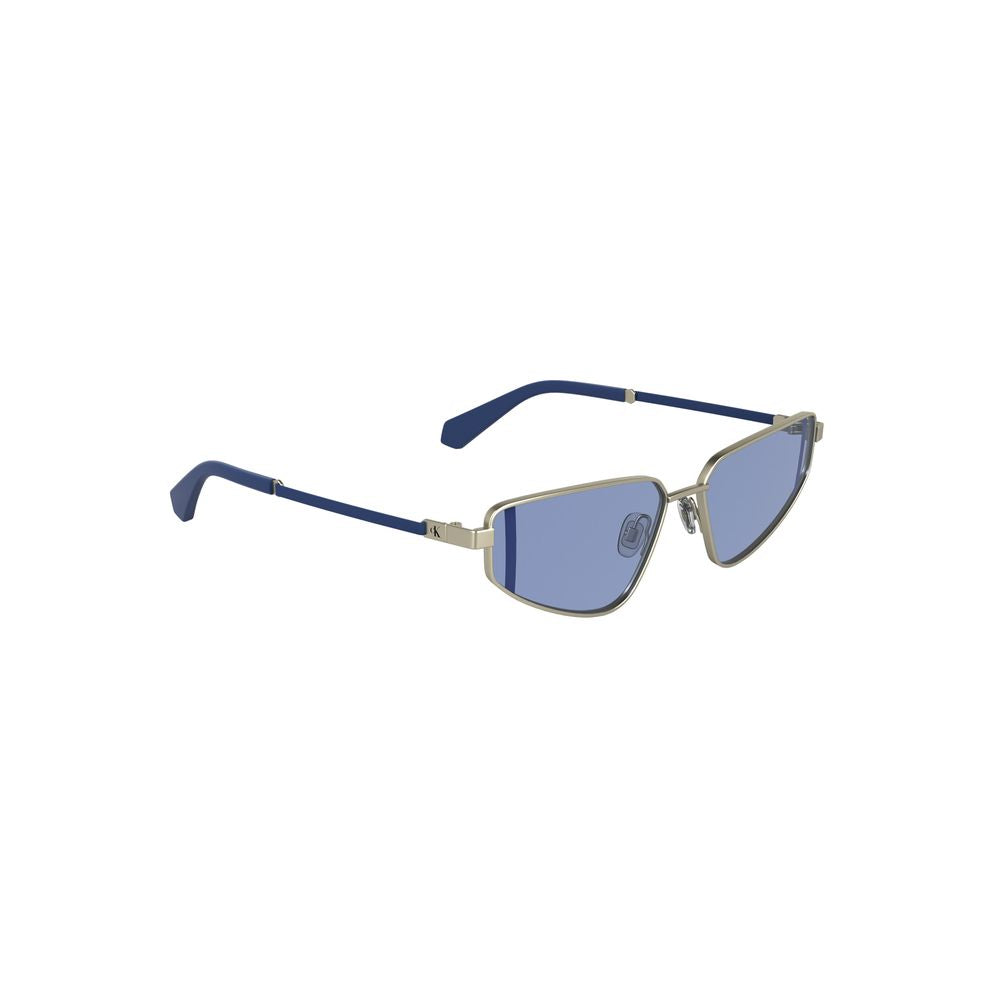 Calvin Klein Gray Metal Women Sunglasses - Stylish & Durable