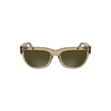 Lunettes de soleil en acétate marron Calvin Klein pour femmes
