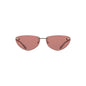 Calvin Klein Pink Metal Women Sunglass