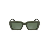 Lunettes de soleil vertes en acétate pour femmes Calvin Klein