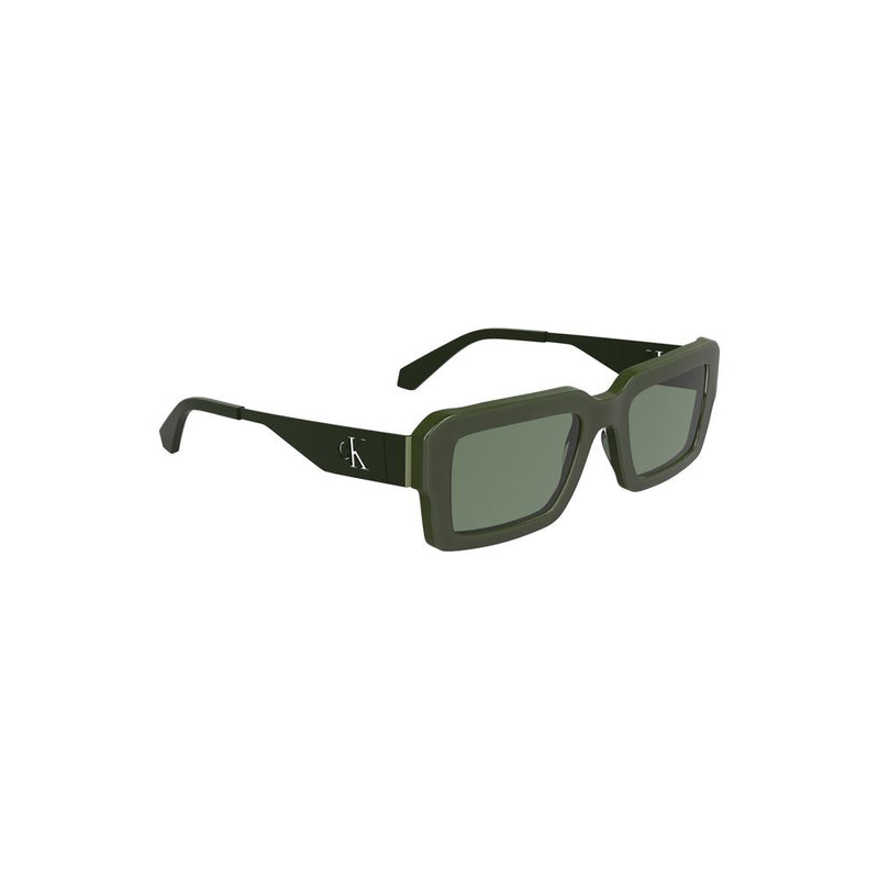 Lunettes de soleil vertes en acétate pour femmes Calvin Klein
