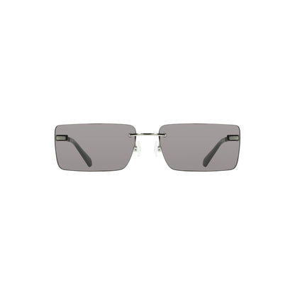 Calvin Klein Black Metal Dames Zonnebril