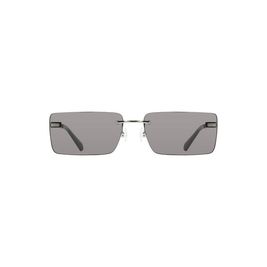 Calvin Klein Black Metal Dames Zonnebril