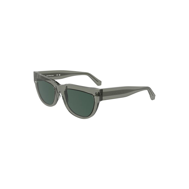 Lunettes de soleil pour femmes en acétate gris Calvin Klein