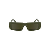 Lunettes de soleil femmes Calvin Klein en tissu bio-based vert