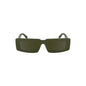 Calvin Klein Green Bio-Based Fabric Women Sunglasses