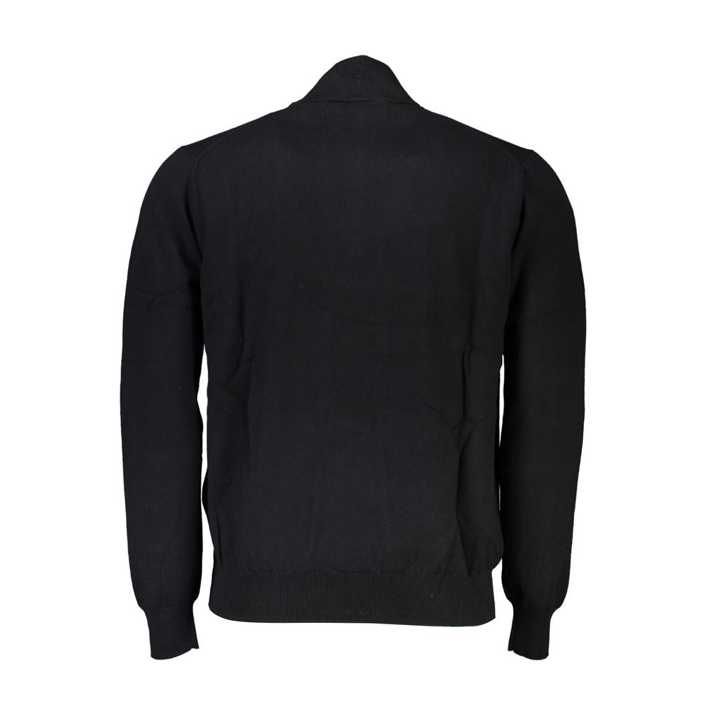 Pull élégant à demi-zip avec détails brodés de Harmont &amp; Blaine