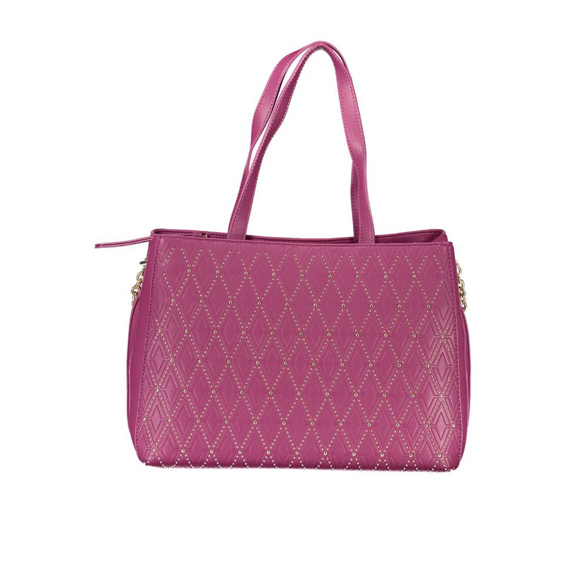 Mario Valentino Purple Polyethylene Handbag - Élégant et Polyvalent