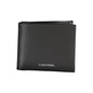Calvin Klein Elegante Zwarte Leren Portemonnee met RFID-blokkering