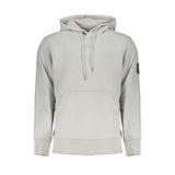 Pull en coton gris pour homme Calvin Klein