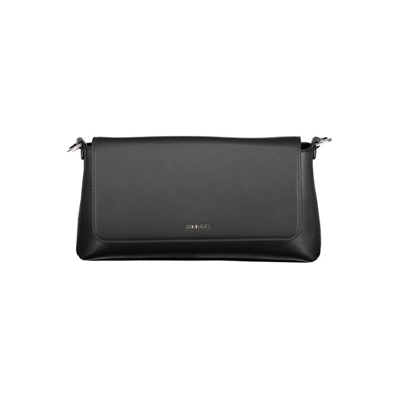 Calvin Klein Black Polyester Handbag - Chic & Sustainable