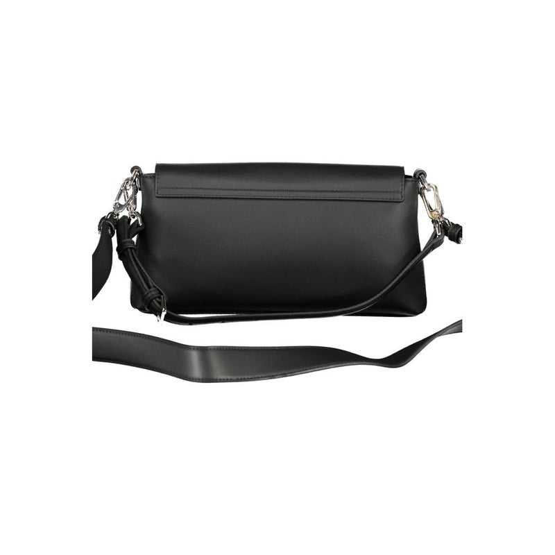 Calvin Klein Black Polyester Handbag - Chic & Sustainable