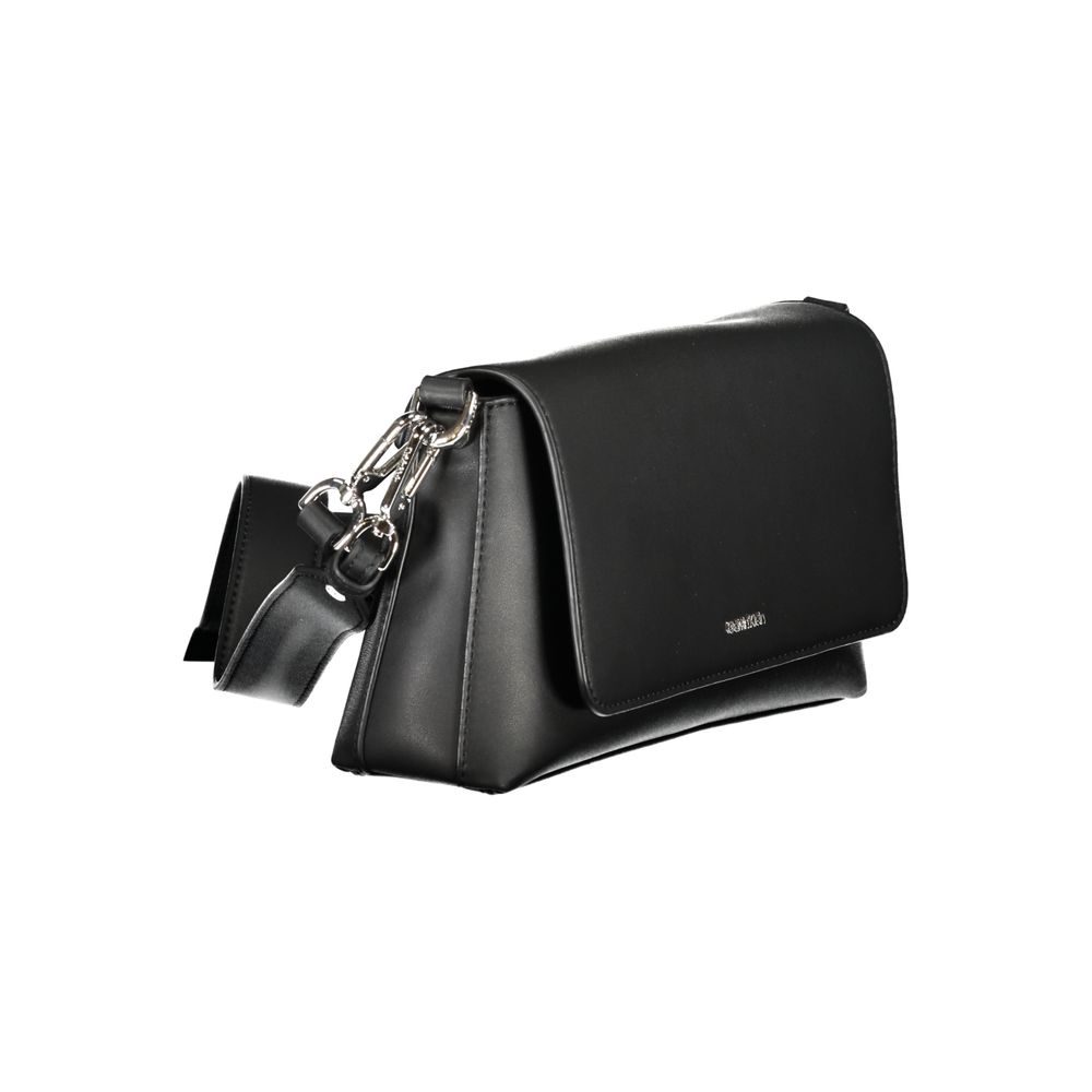 Calvin Klein Black Polyester Handbag - Stylish & Eco-Friendly