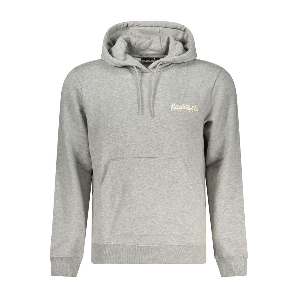 Sweat-shirt en coton gris Napapijri