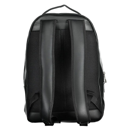 Tommy Hilfiger Zwarte Polyethyleen Herenrugzak