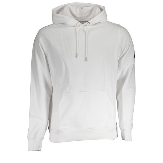 Pull en coton blanc Calvin Klein pour homme
