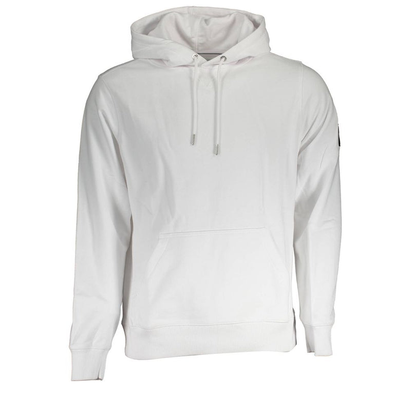 Pull en coton blanc Calvin Klein pour homme