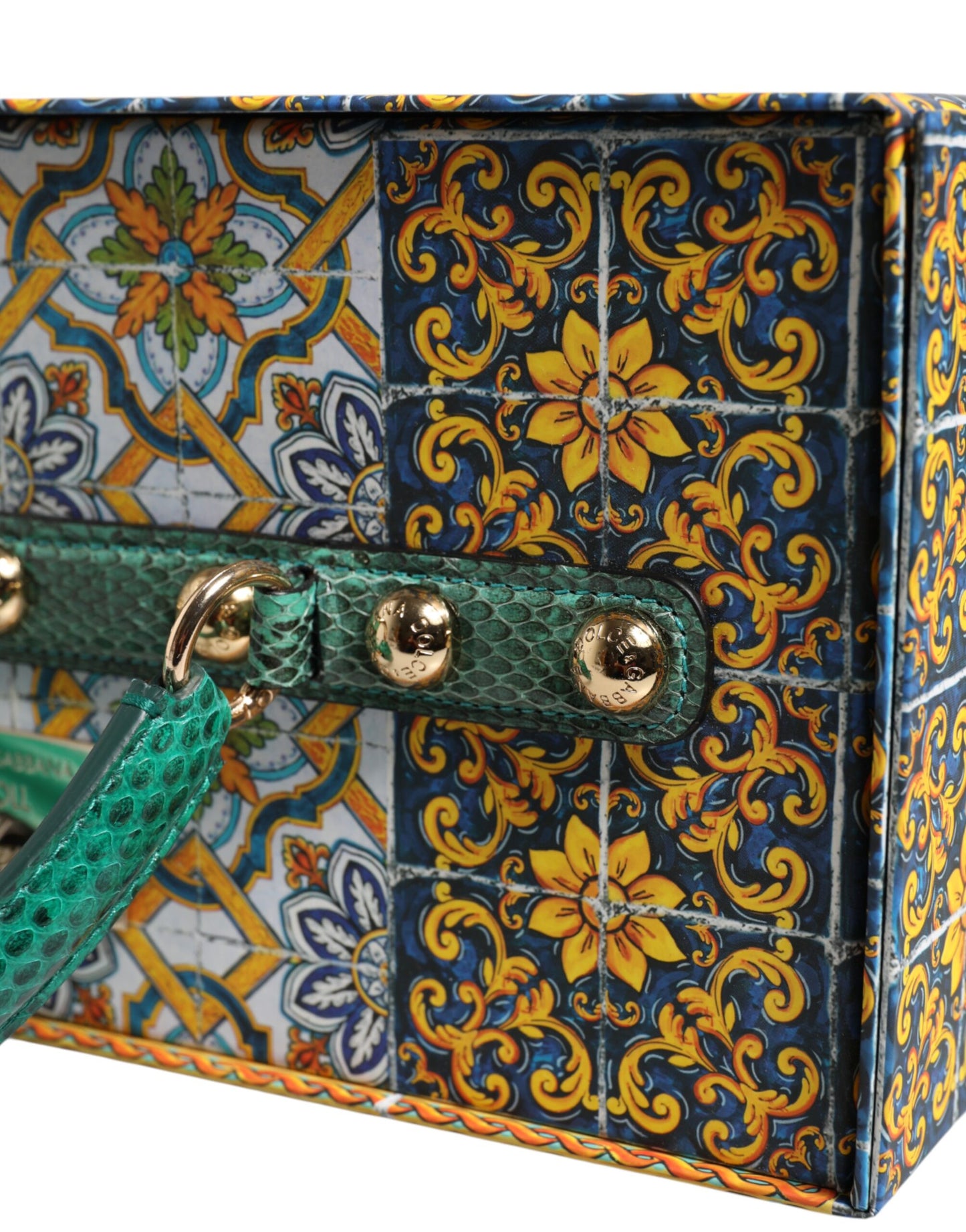 Dolce & Gabbana Zwarte Jurk MARIA Porseleinen Modeshow Leren Sicilië Poppen