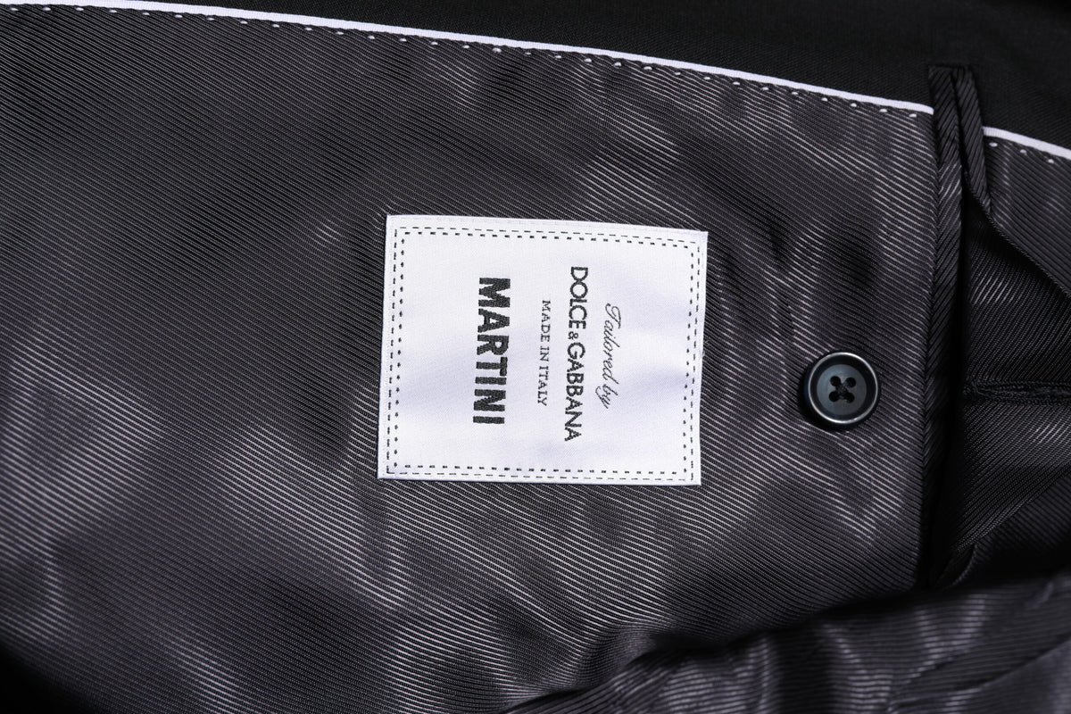 Dolce &amp; Gabbana Veste-blazer en laine MARTINI bleu foncé