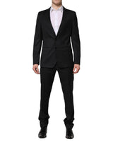 Dolce & Gabbana Dark Gray MARTINI 2 Piece Suit