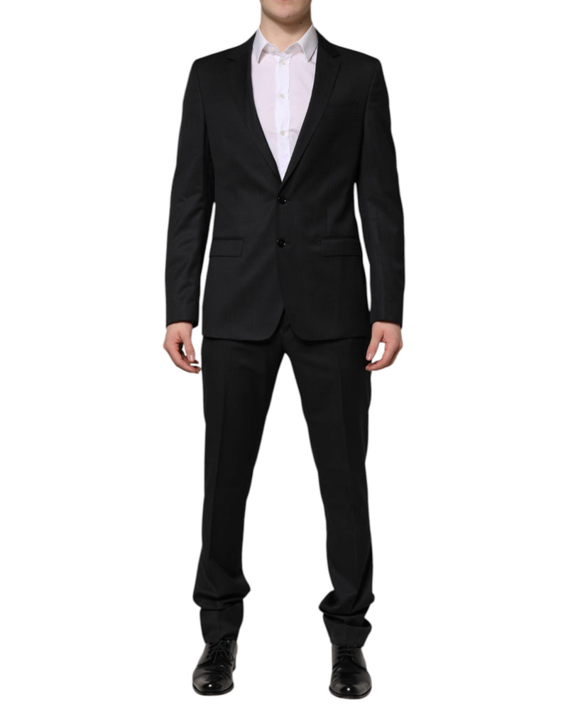 Dolce & Gabbana Dark Gray MARTINI 2 Piece Suit