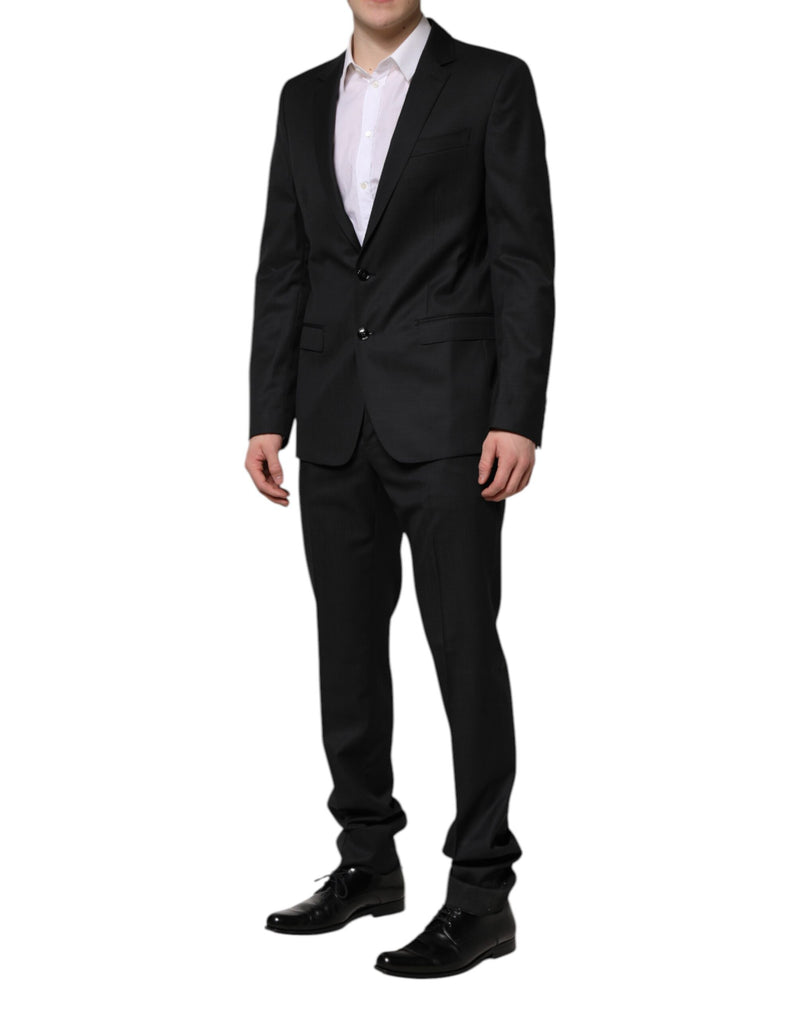 Dolce & Gabbana Dark Gray MARTINI 2 Piece Suit
