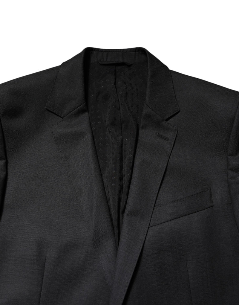 Dolce & Gabbana Dark Gray MARTINI 2 Piece Suit