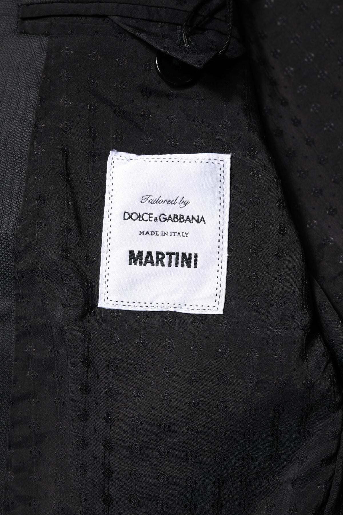 Dolce & Gabbana Dark Gray MARTINI 2 Piece Suit