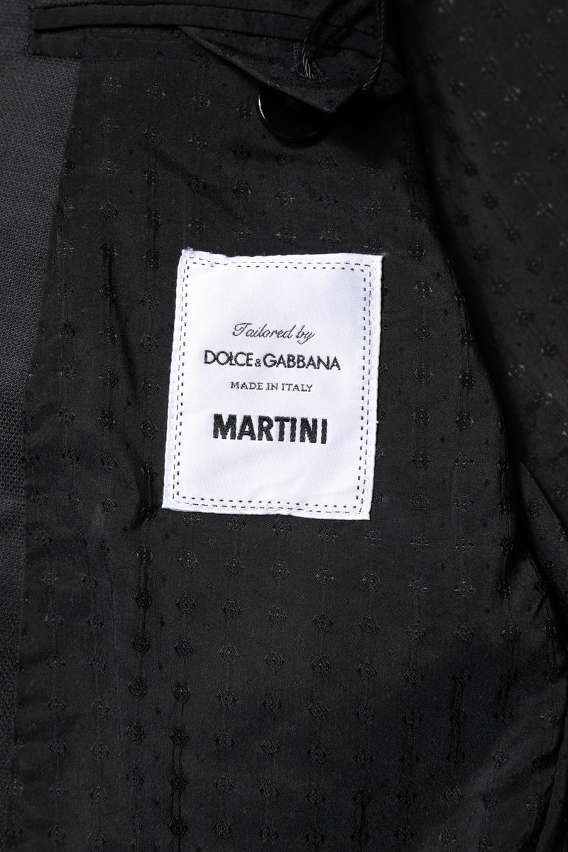 Dolce & Gabbana Dark Gray MARTINI 2 Piece Suit