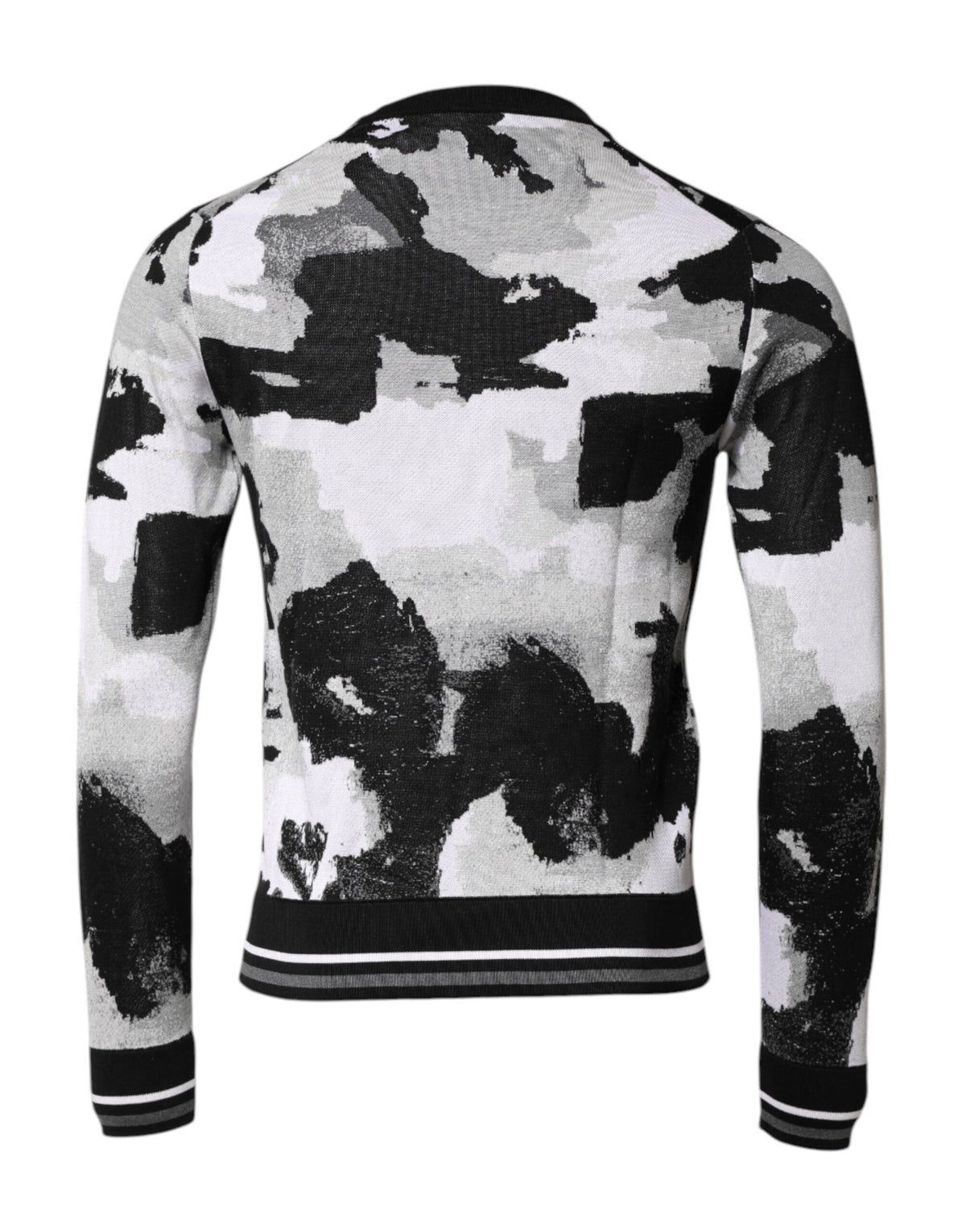 Pull en jersey à col rond avec logo multicolore de Dolce &amp; Gabbana