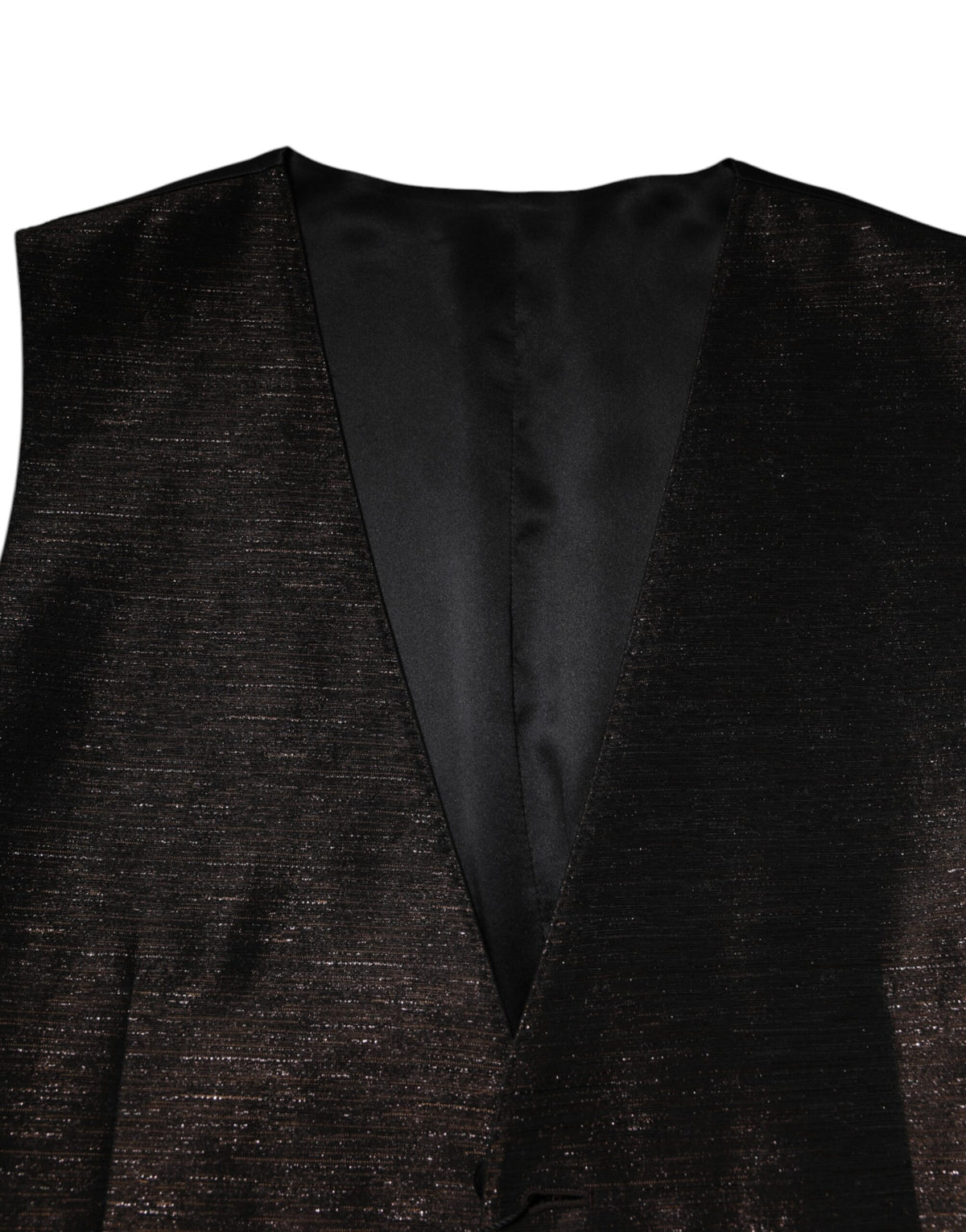 Dolce & Gabbana Dark Brown Dress Formal Waistcoat Vest for Men