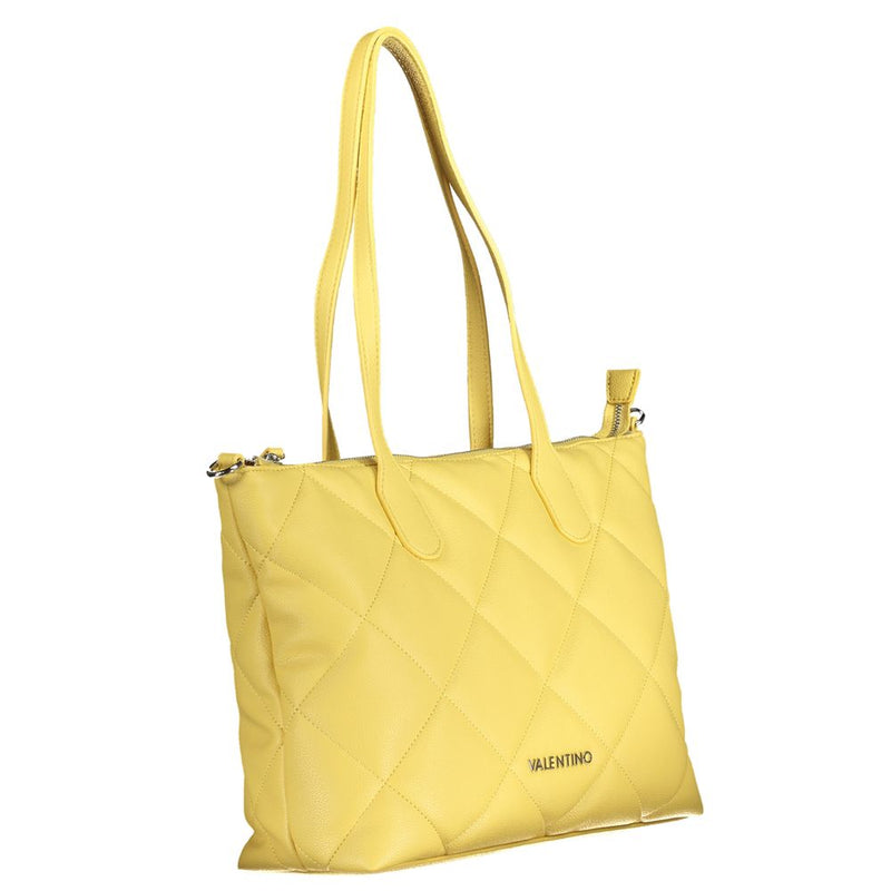 Sac à main en polyéthylène jaune Mario Valentino - Chic et polyvalent
