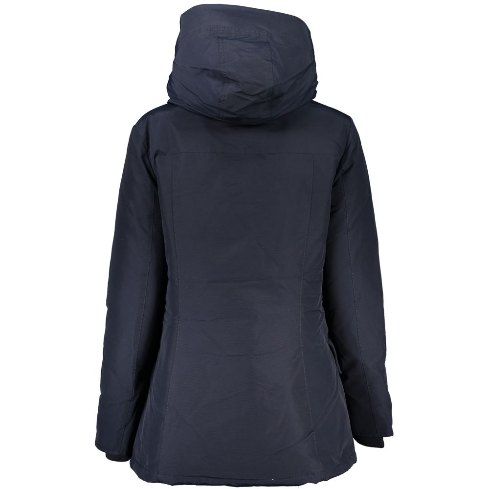 Woolrich Blu Cotton Women's Jacket - Sophisticated & Practical