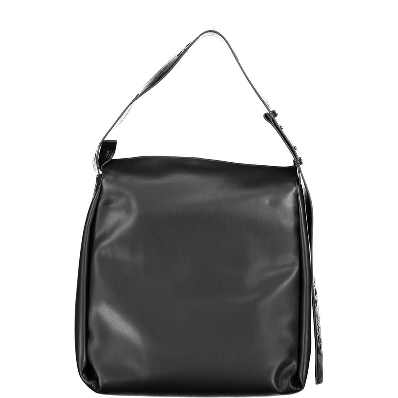 Calvin Klein Black Polyester Handbag - Sustainable Style for Women