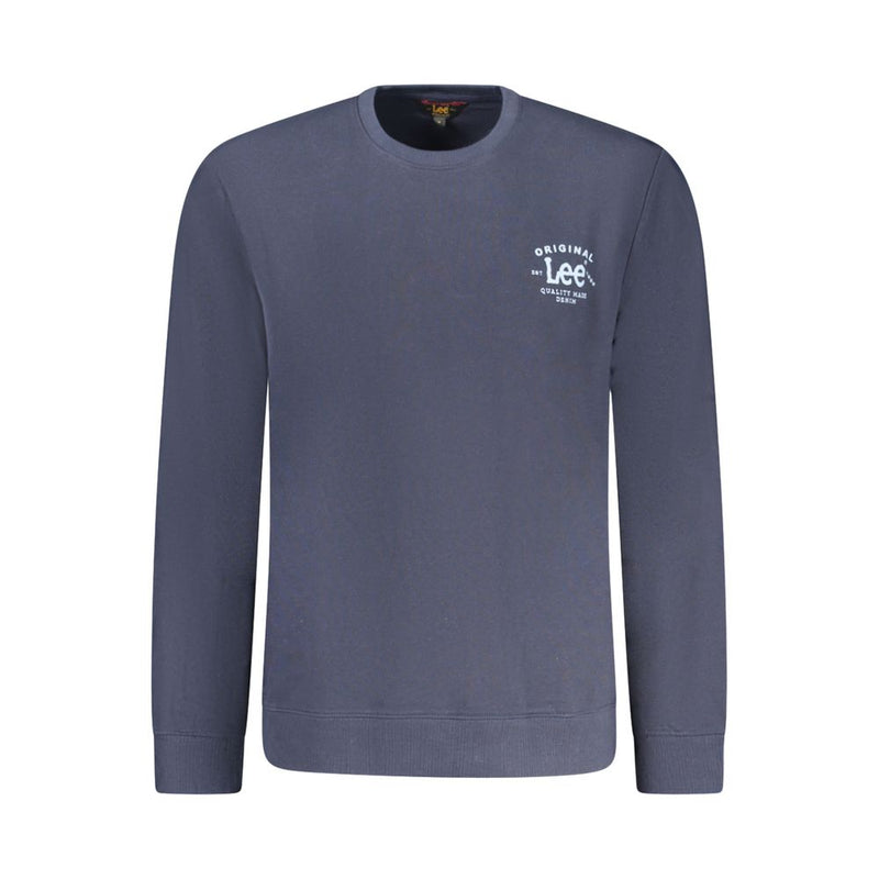 Pull en coton bleu Lee pour homme