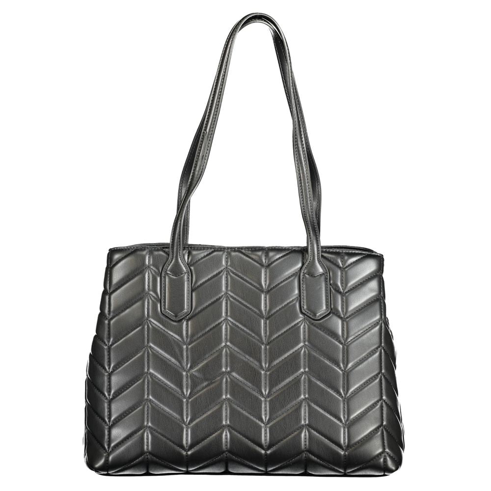 Mario Valentino Sac à main en polyéthylène noir pour femmes
