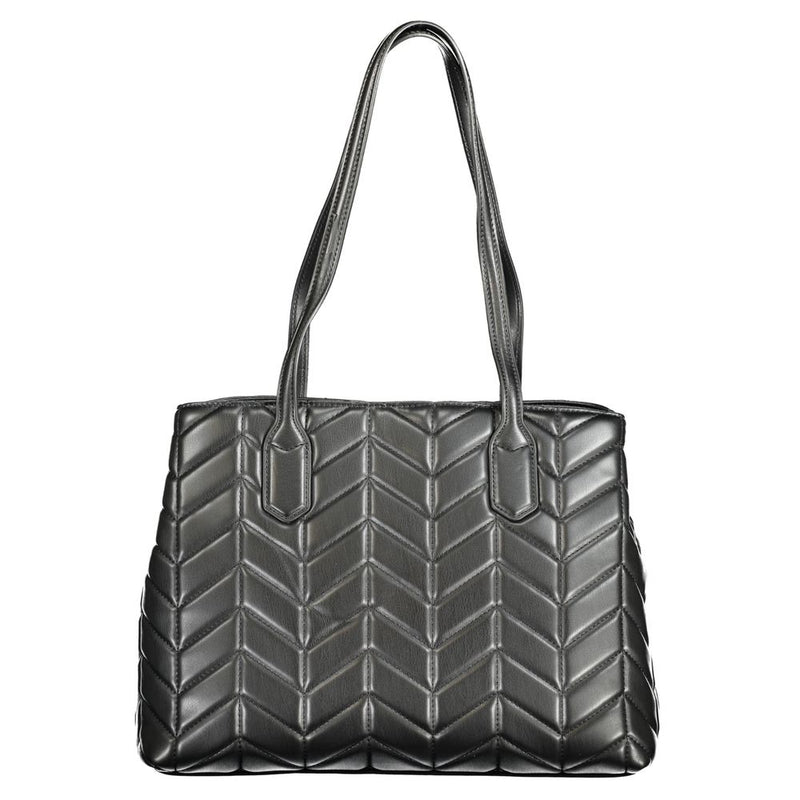 Mario Valentino Sac à main en polyéthylène noir pour femmes