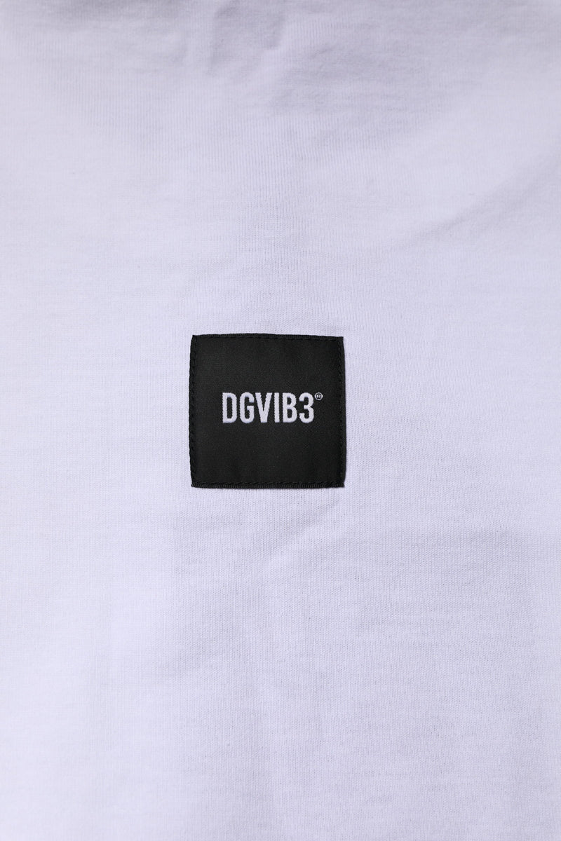 Dolce & Gabbana White Cotton Logo Print Crew Neck T-shirt