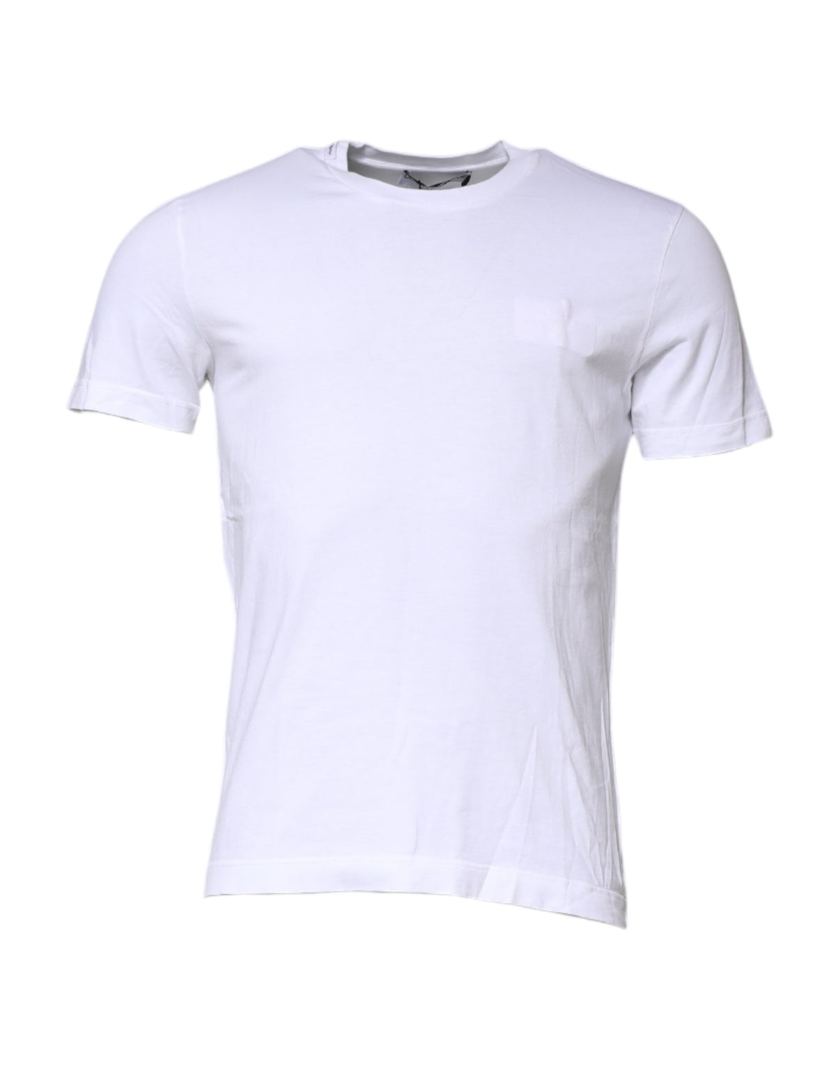 T-shirt homme en coton blanc à col rond de Dolce &amp; Gabbana