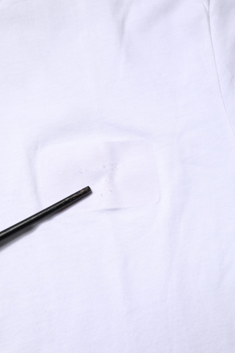 T-shirt blanc en coton à manches courtes et col rond de Dolce &amp; Gabbana