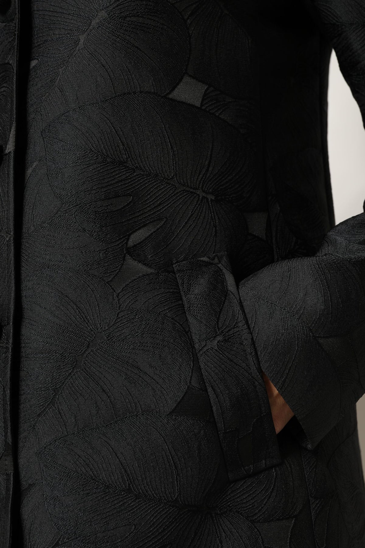 Dolce & Gabbana Trench Coat Noir à Boutonnage Simple