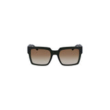 Lunettes de soleil en plastique marron pour femmes Calvin Klein