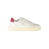 Calvin Klein White Polyester Sneaker - Écologique et Stylé