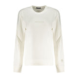 North Sails Women's White Cotton Long Sleeve Sweatshirt