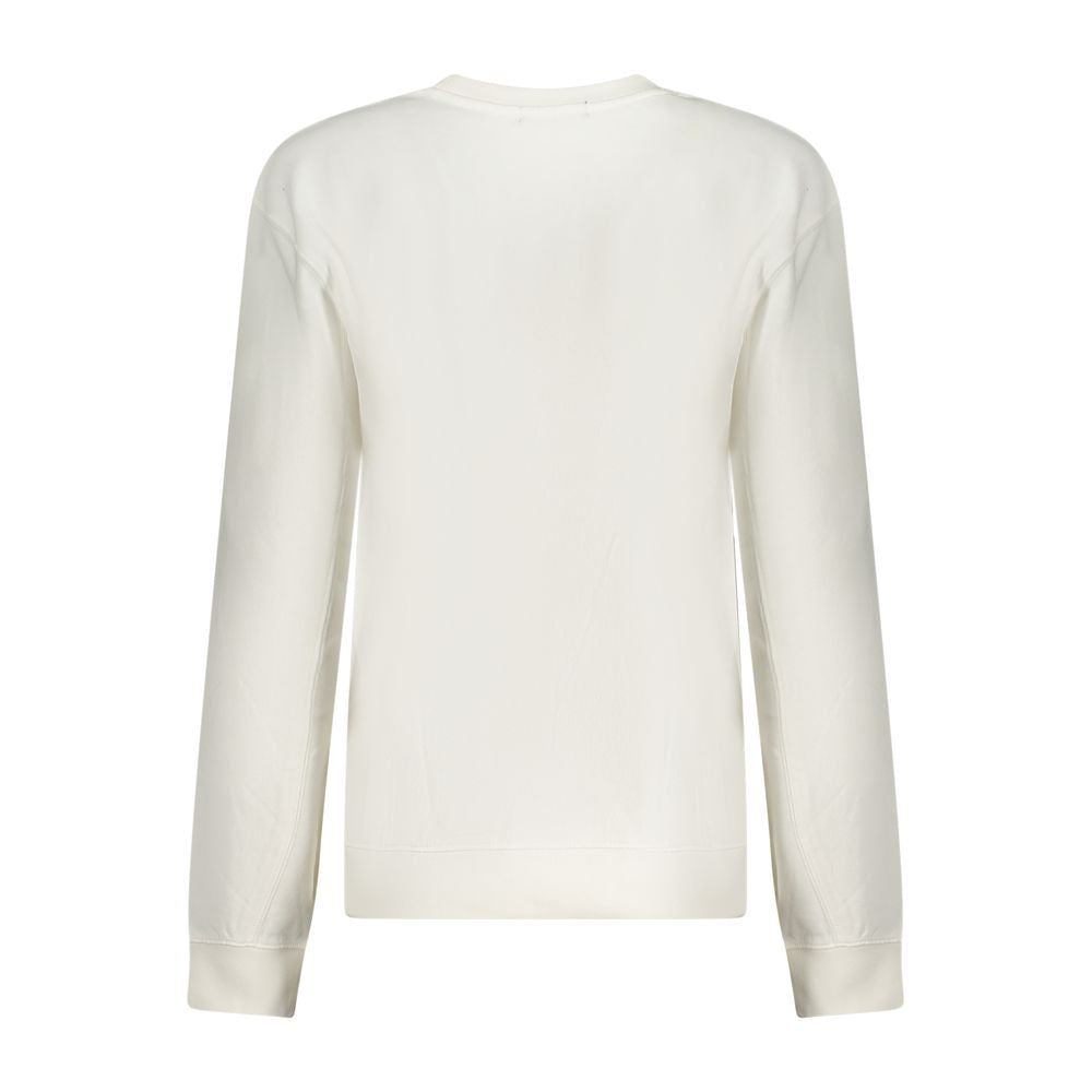 North Sails Women's White Cotton Long Sleeve Sweatshirt