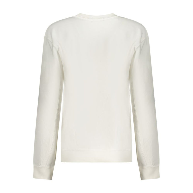 North Sails Women's White Cotton Long Sleeve Sweatshirt